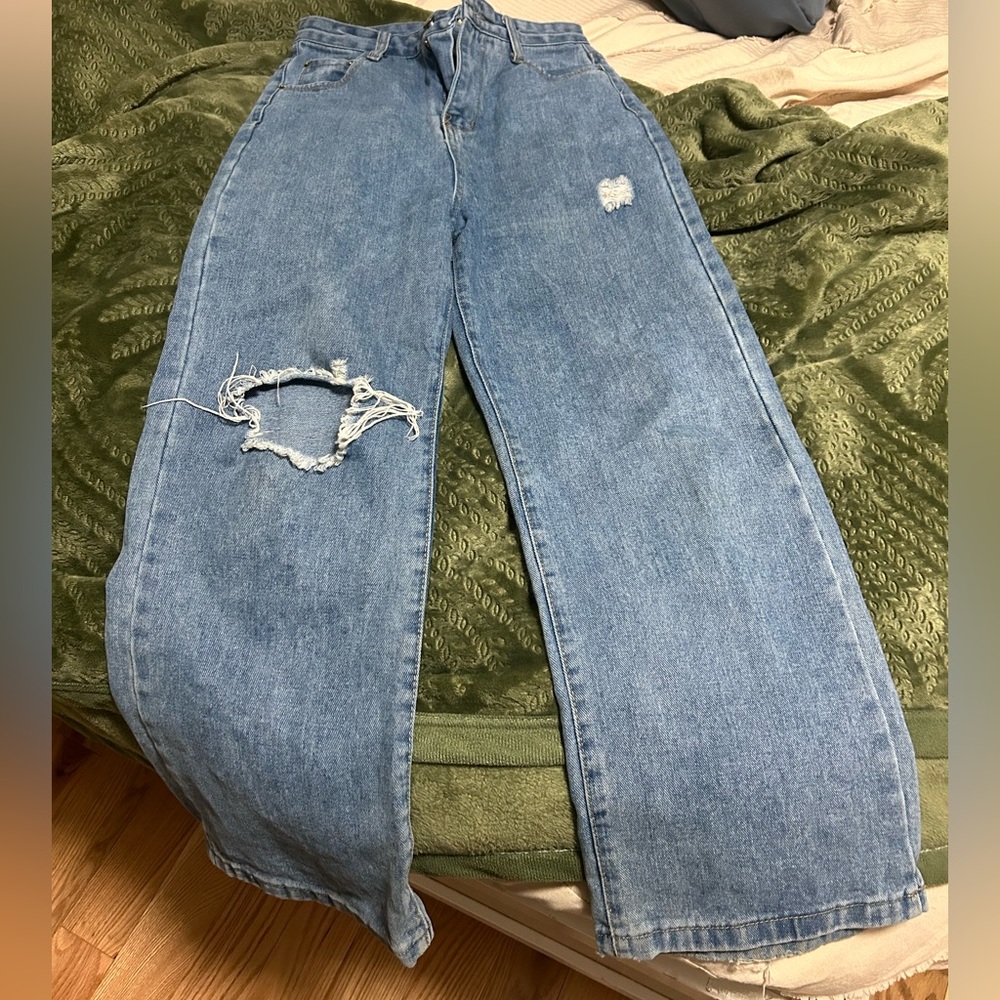 Wide leg Jeans from Nepal